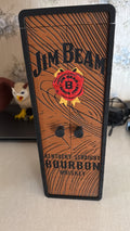 Jim Beam Lighted Liquor Display Box with Magnetic Closure – 5x5x14 (1-Liter)