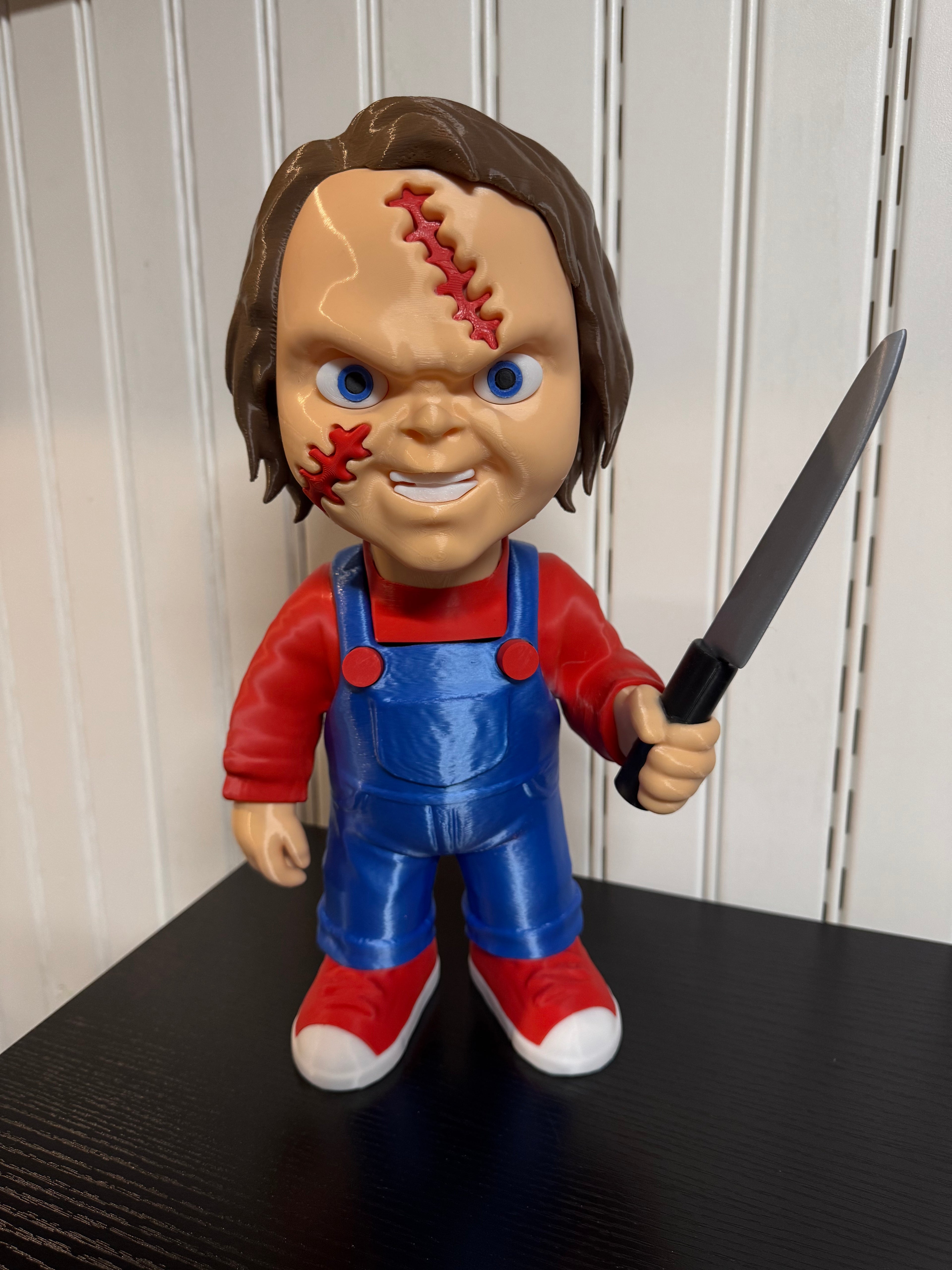 Chucky 3D Printed Collectible Figure – Oversized Custom Version
