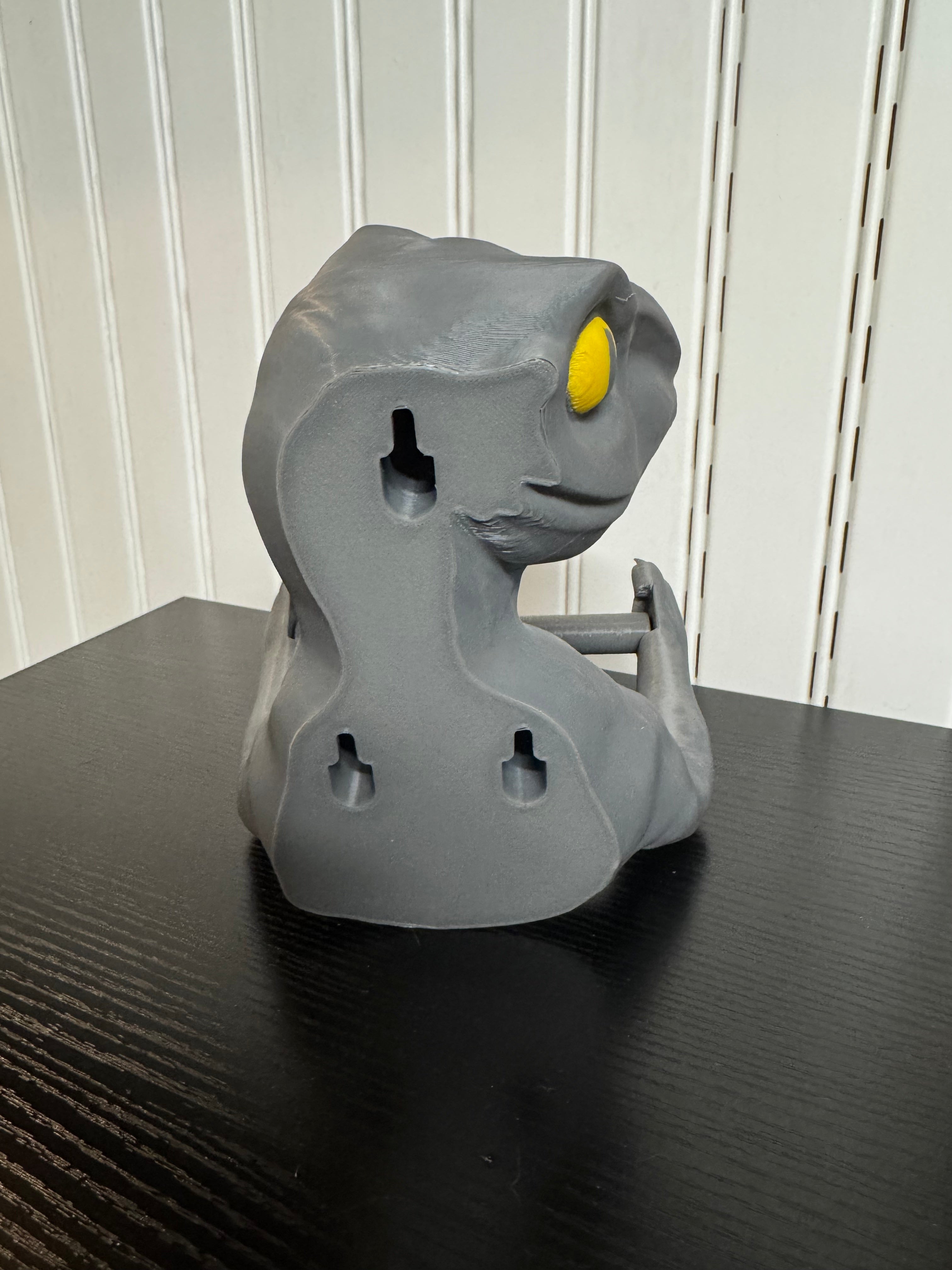 Raptor Toilet Paper Holder – 3D Printed Wall Mount