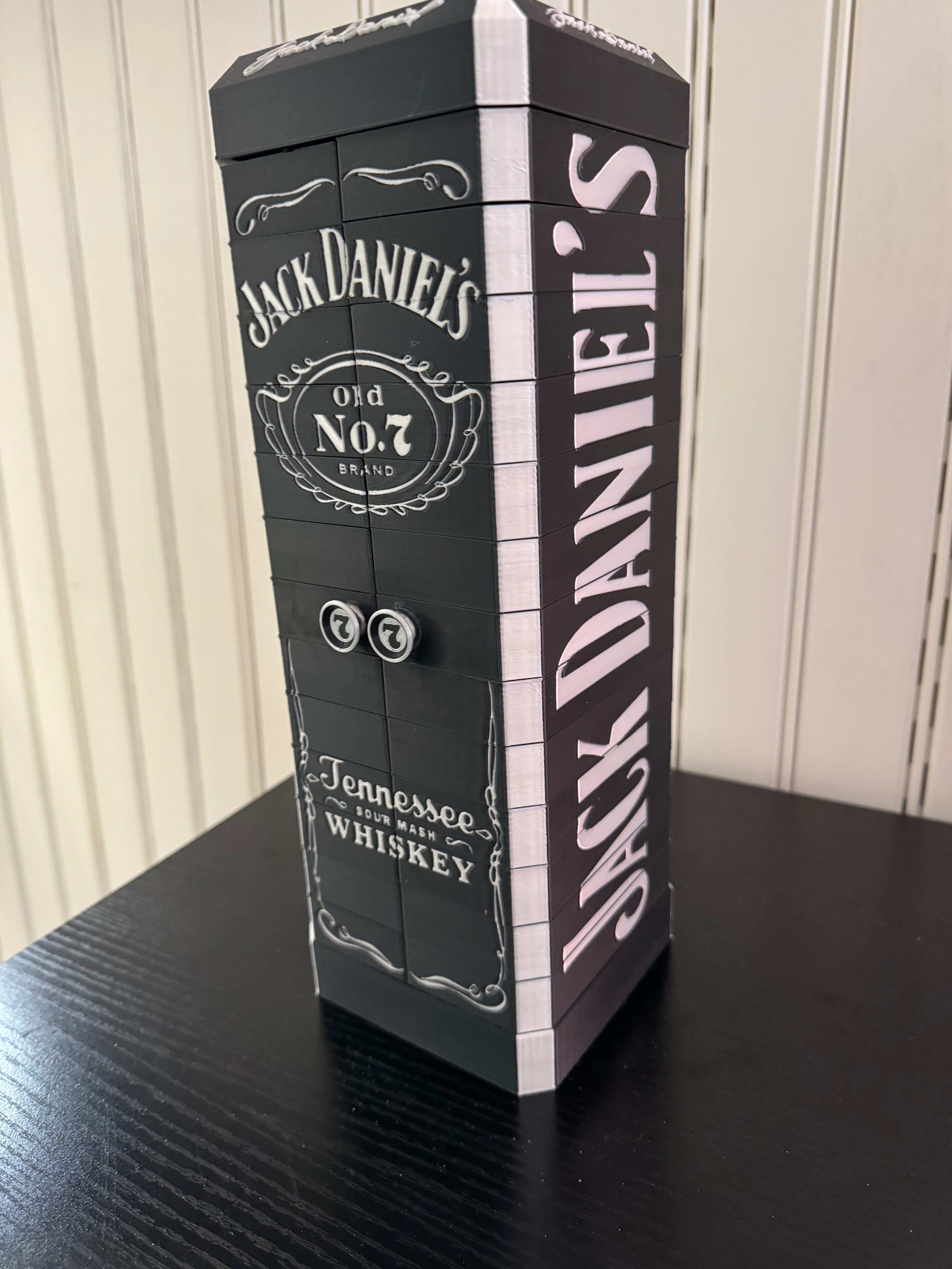 Jack Daniel's Old No. 7 Display Box - Classic Black & White