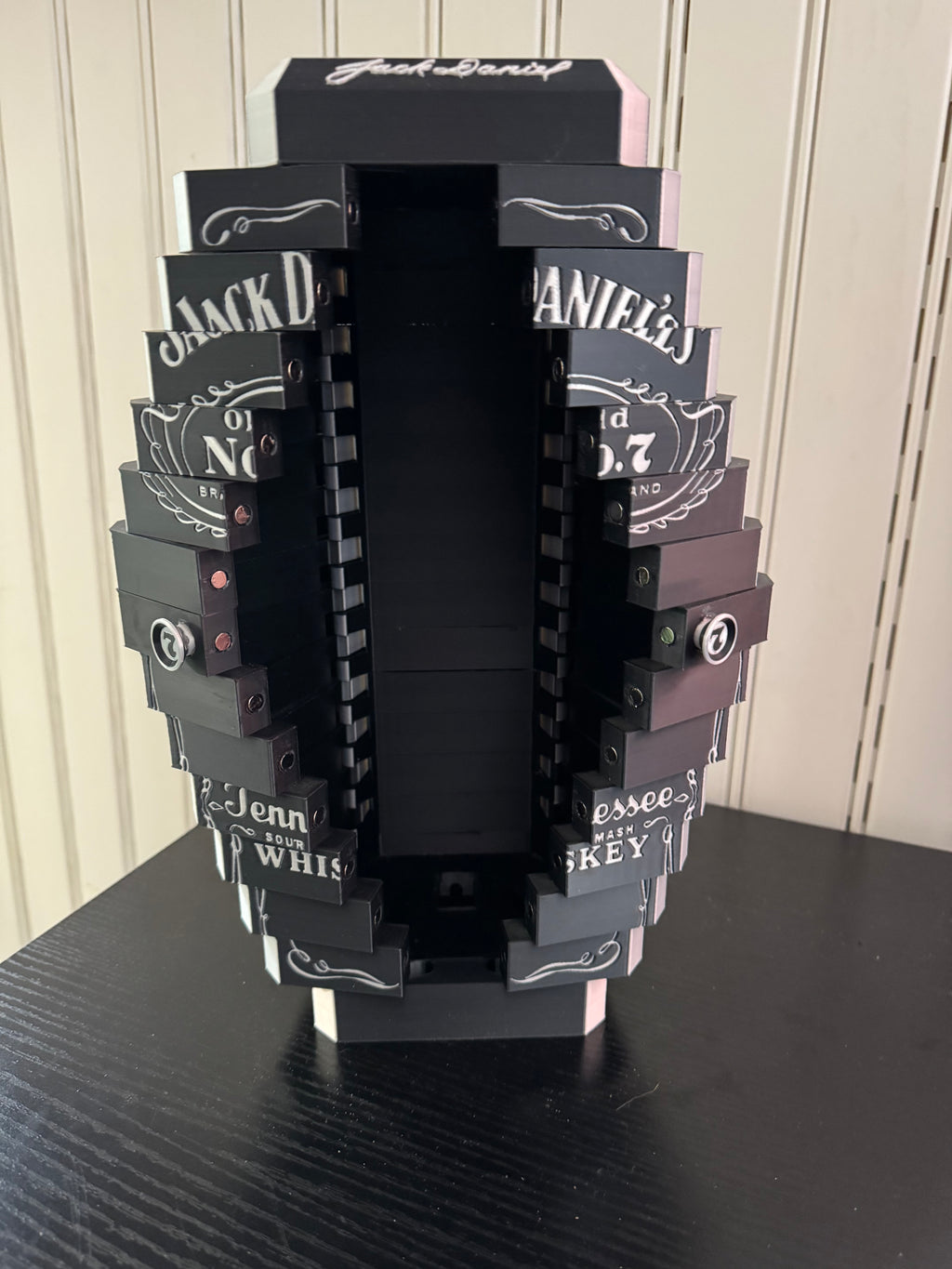 Jack Daniel's Old No. 7 Display Box - Classic Black & White