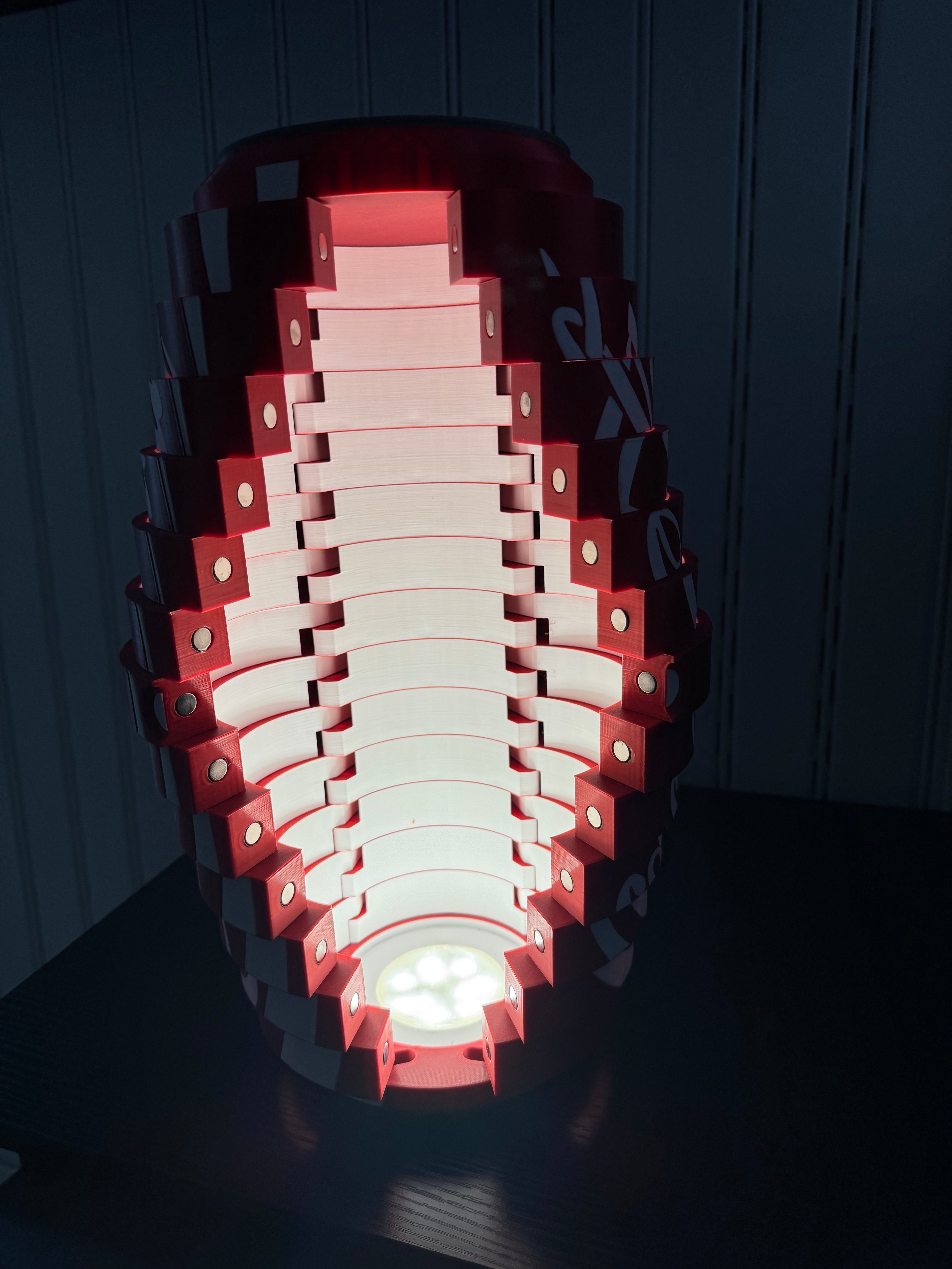3D Printed Coca-Cola Can Articulated Display Box – Silk PLA