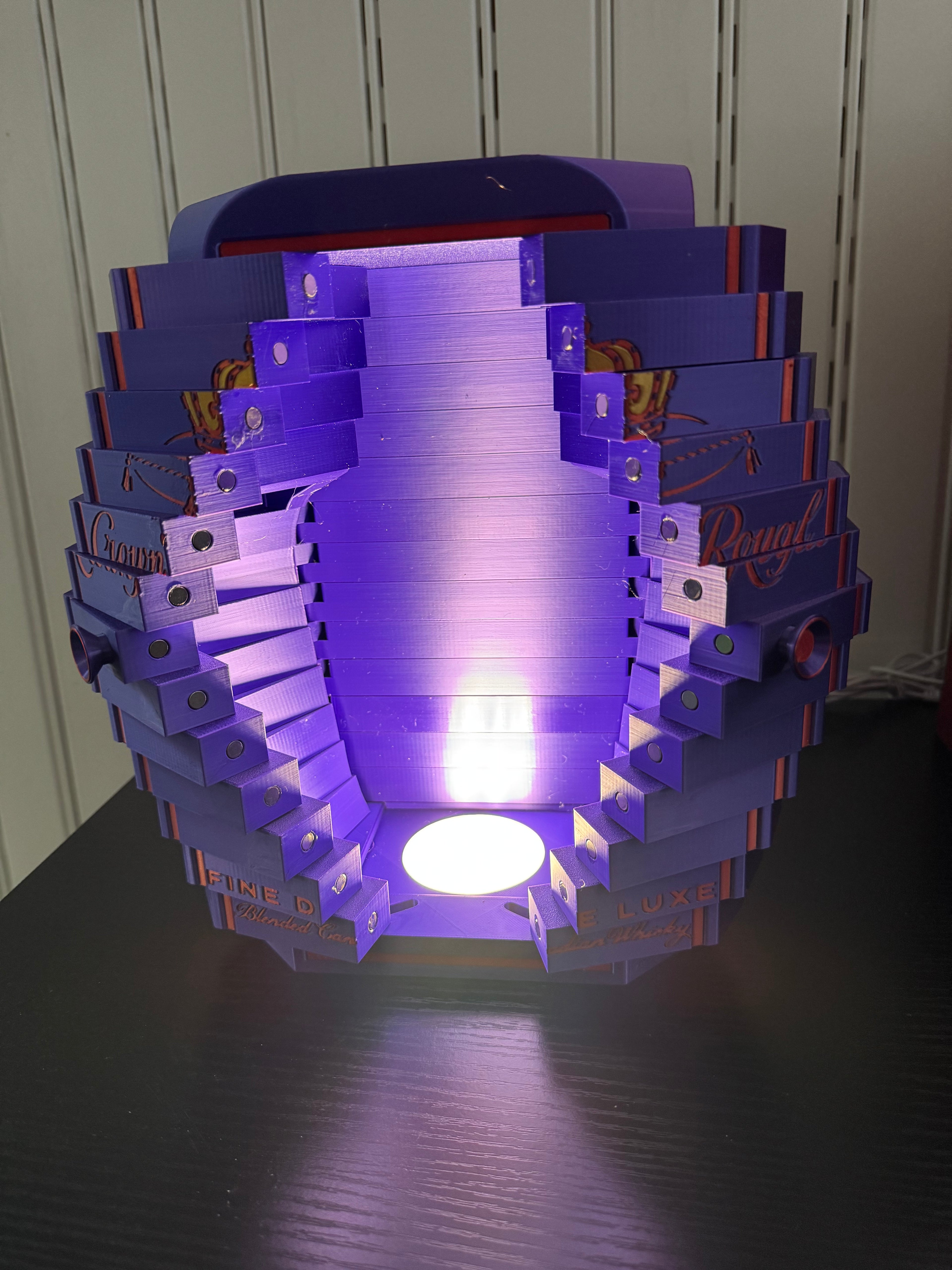 Crown Royal Display Box with LED Lighting - Life of Luxury