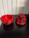 3D Printed Spider Dragon Egg - Fantasy Collectible with Removable Lid