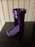 3D Printed Castle Dice Tower with Drawbridge - Tabletop Gaming Accessory