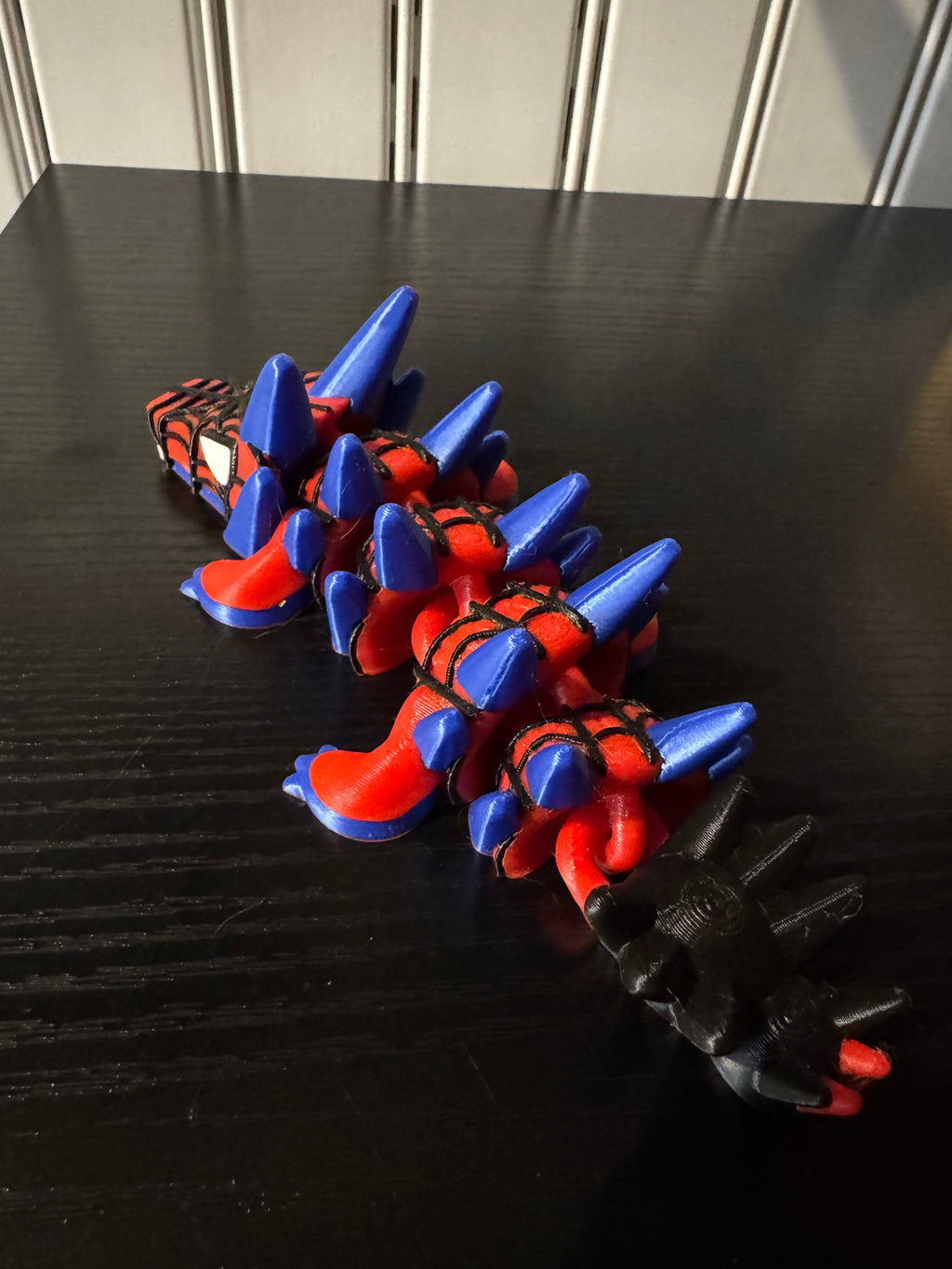 3D Printed Spider Dragon Mini Figure - Articulated Spider-Man Themed Dragon