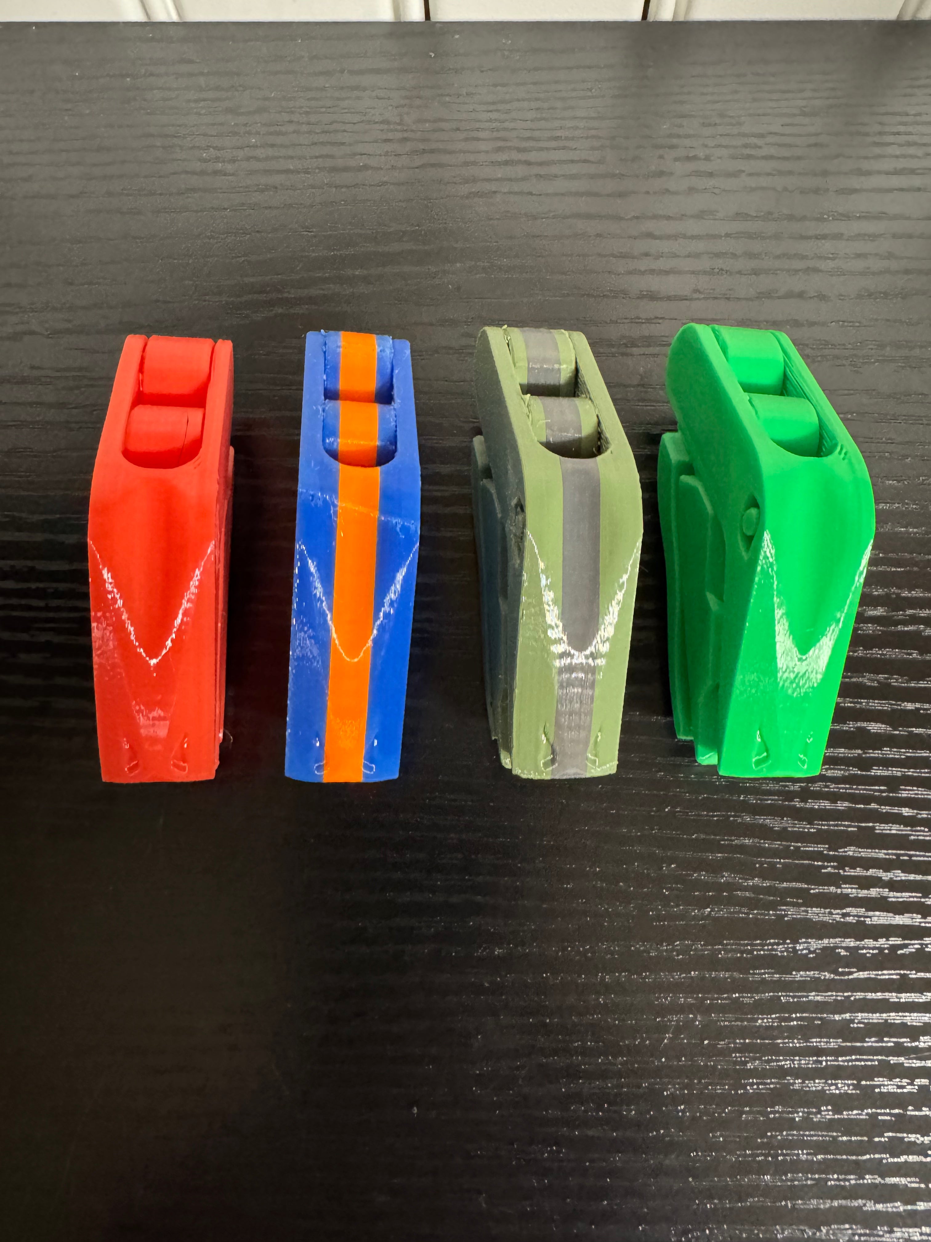 3D Printed Dinosaur Chip Clips - T-Rex Bag Clips (Set of 4)