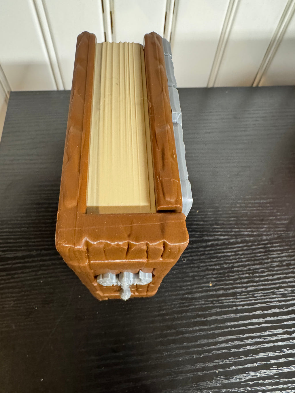 3D Printed Viking Book Display Box with Accessories - Collectible Figure Set