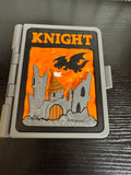 3D Printed Knight Book Display Box with Accessories - Collectible Figure Set