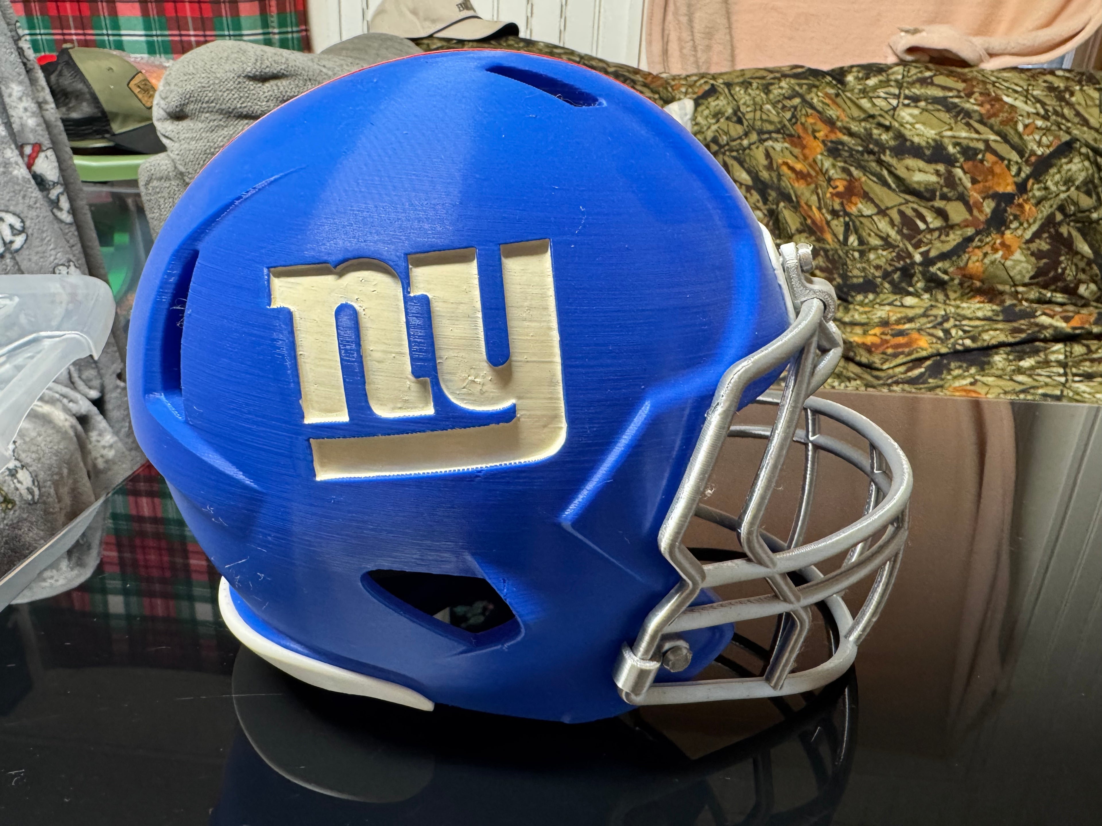 3D Printed NFL Football Helmet Display – Various Teams