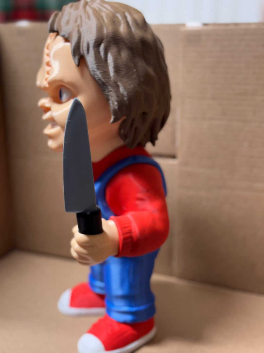 Chucky 3D Printed Collectible Figure – Oversized Custom Version