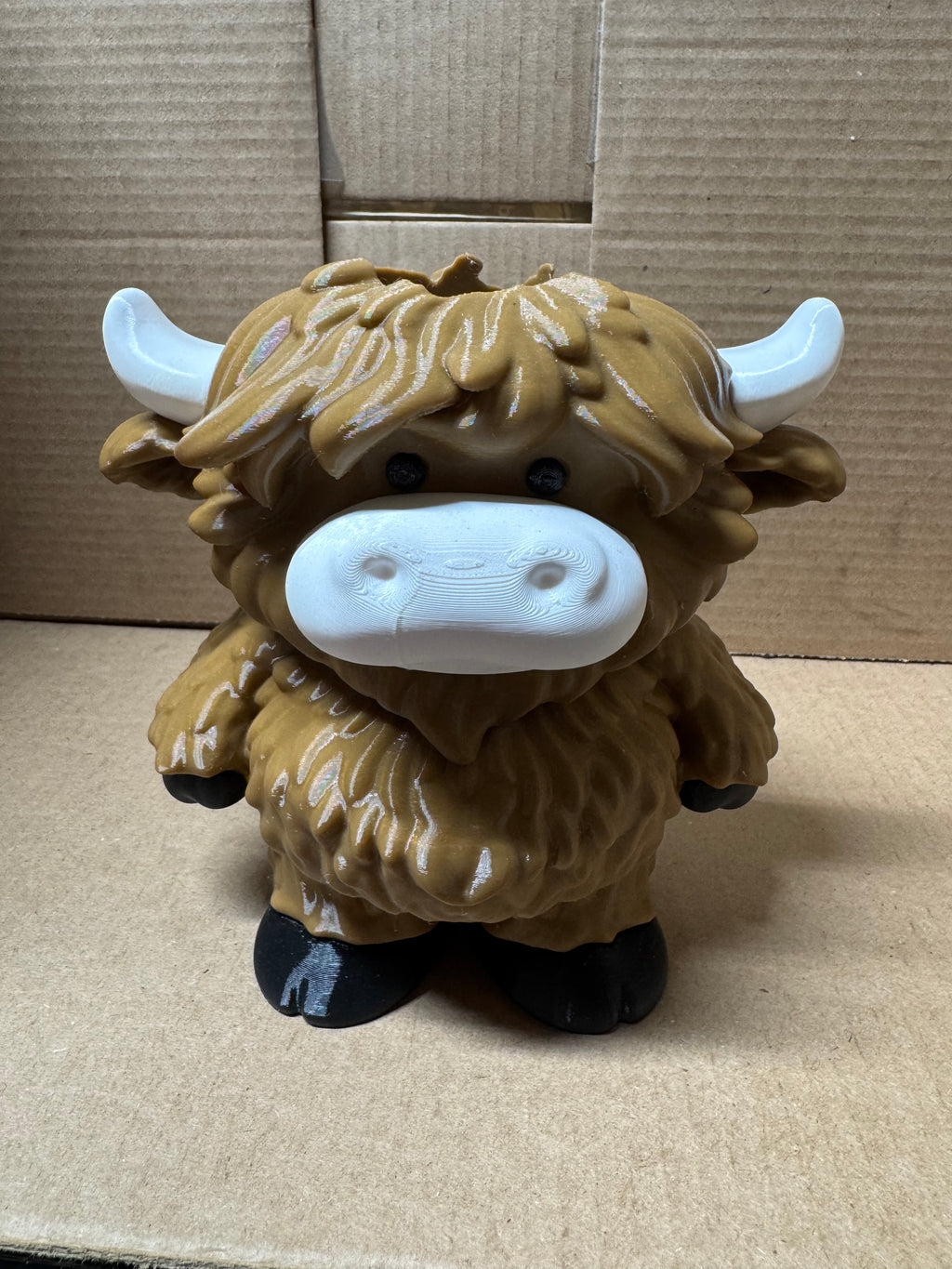 3D Printed Bath & Body Works Highland Cow Soap Dispenser – PETG