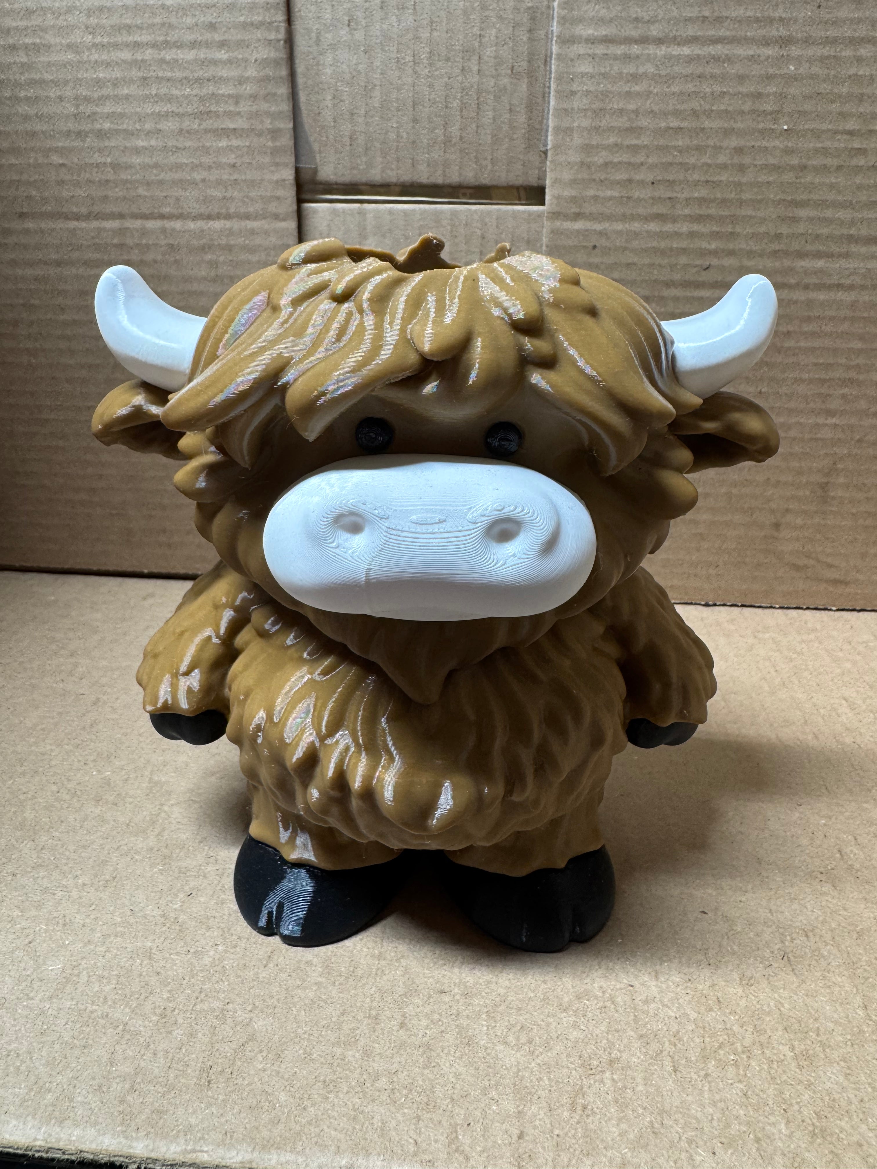 3D Printed Bath & Body Works Highland Cow Soap Dispenser – PETG