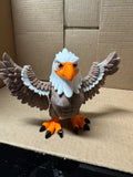 3D Printed Fully Articulated Bald Eagle – Standard Size PETG
