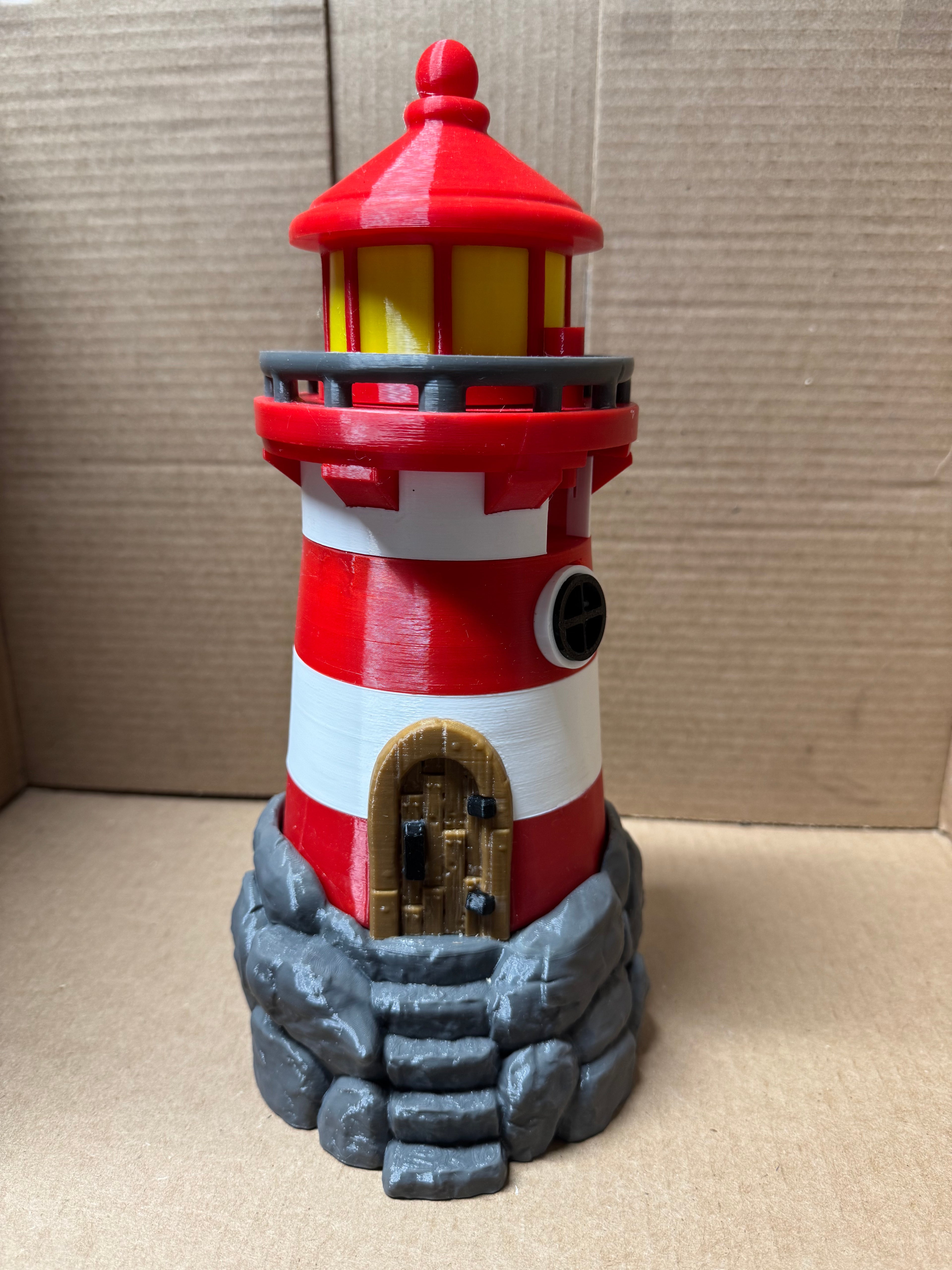 3D Printed Bath & Body Works Lighthouse Soap Dispenser