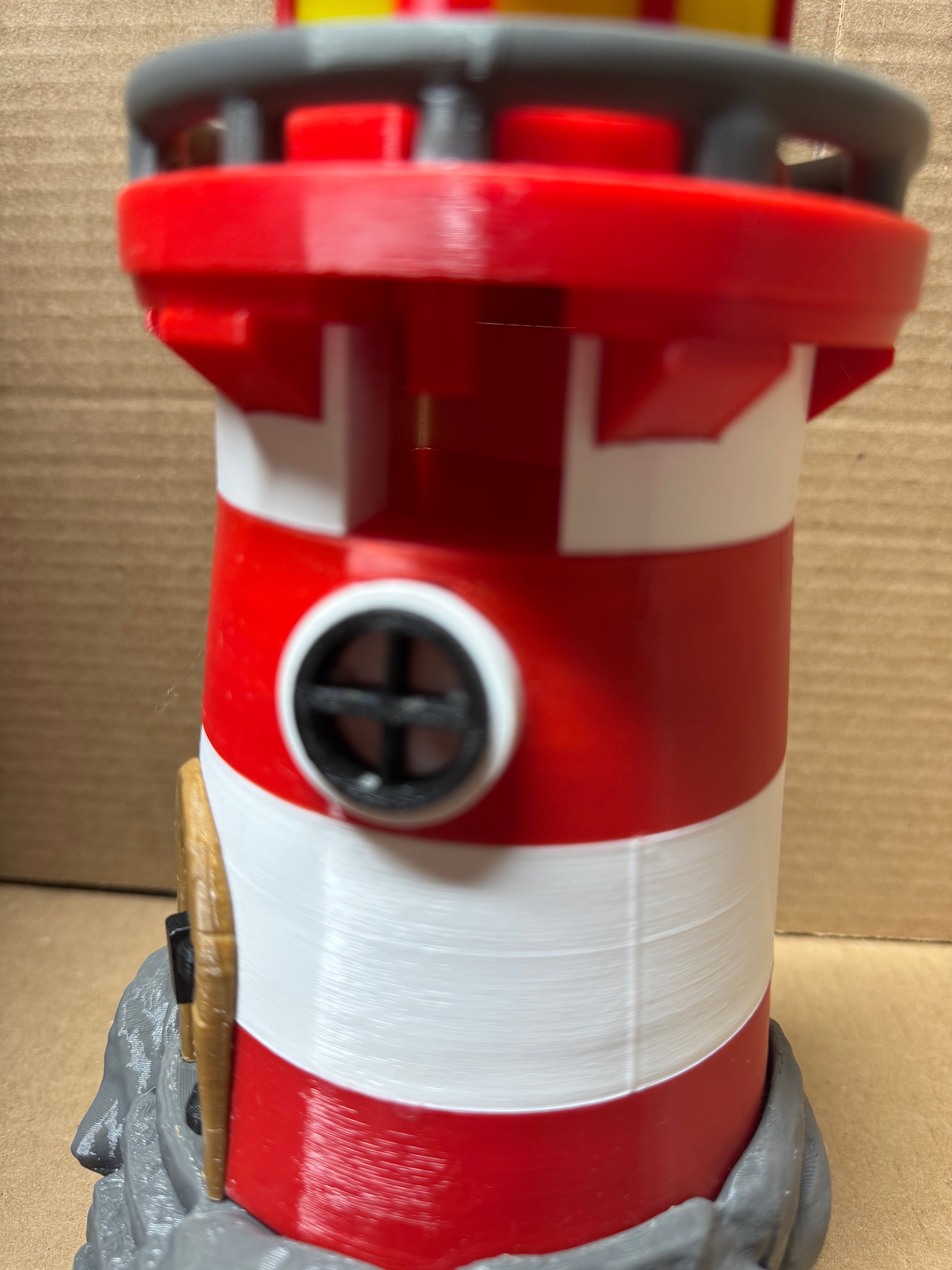 3D Printed Bath & Body Works Lighthouse Soap Dispenser