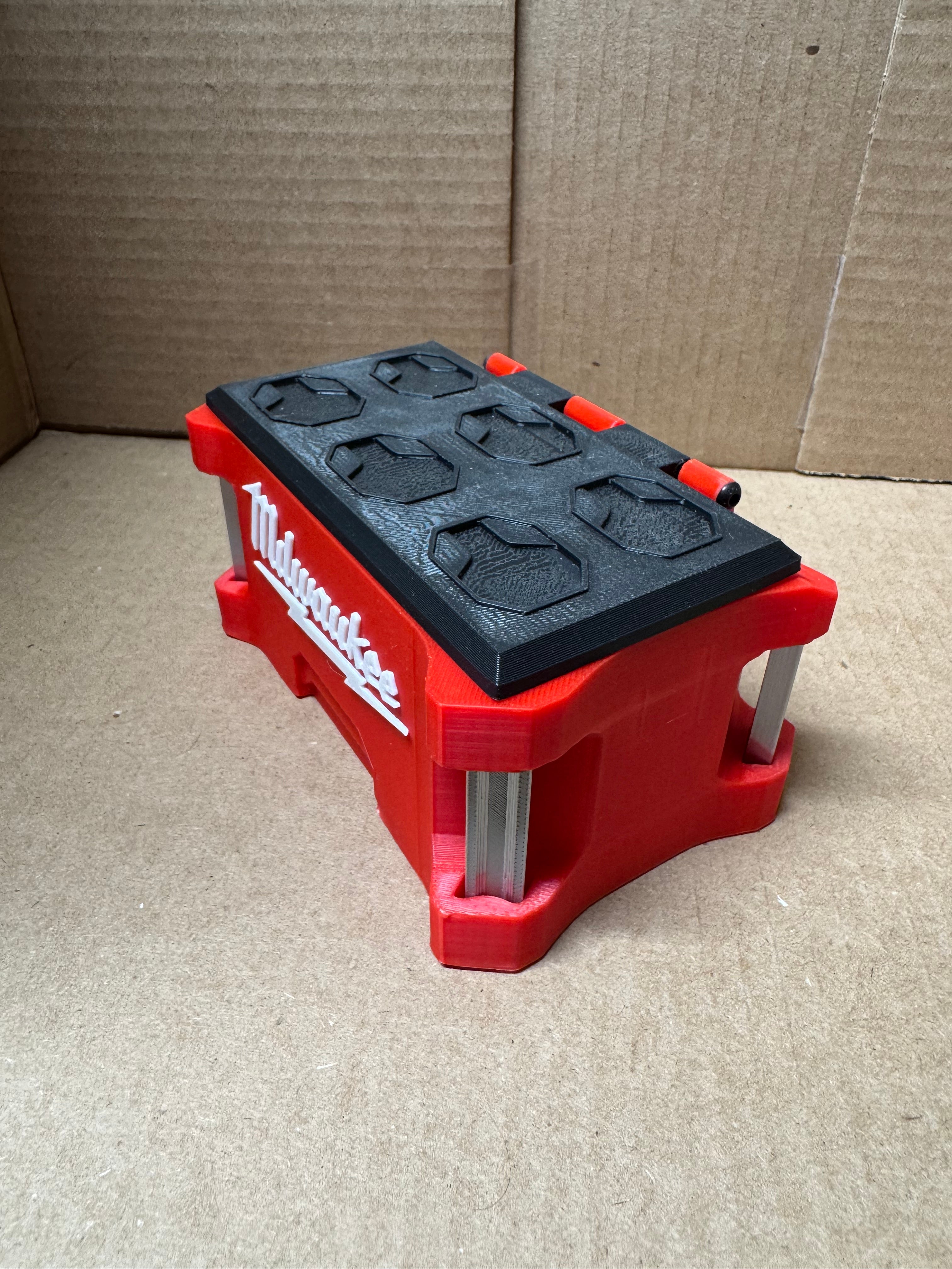 3D Printed Milwaukee Packout-Style Mini Storage Box